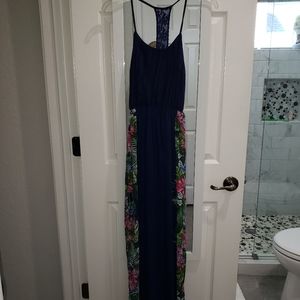 Candies Floral Maxi Dress Size XS